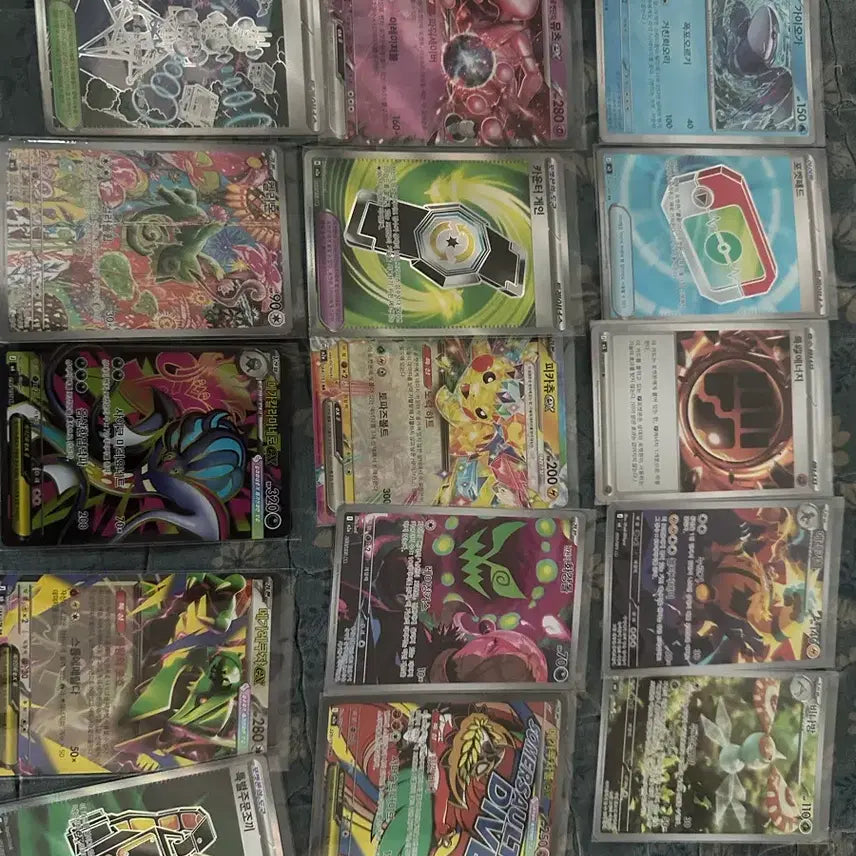 [BUNJANG] Pokemon Cards Bundle - Includes Mega Lucario, N&