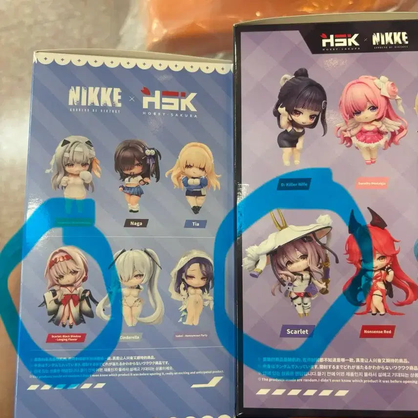 [BUNJANG] Hobby Sakura Nikke: Hongryeon Figure Set (2 Pieces) / 하비사쿠라 니케 홍련 2개 세트