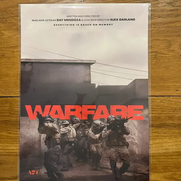 [BUNJANG] Warfare Movie Poster &amp; Tattoo Sticker Set / 워페어 영화포스터 &amp; 타투스티커
