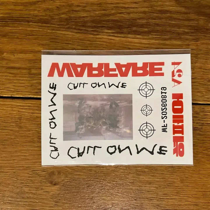 [BUNJANG] Warfare Movie Poster &amp; Tattoo Sticker Set / 워페어 영화포스터 &amp; 타투스티커