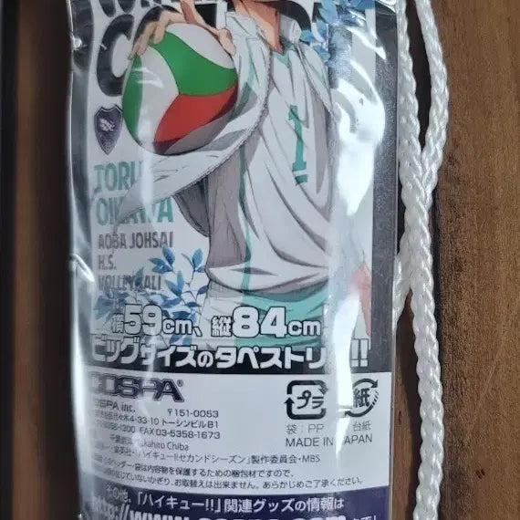 [BUNJANG] Haikyuu!! Toru Oikawa Large Tapestry / 하이큐 오이카와 토오루 대형 태피스트리