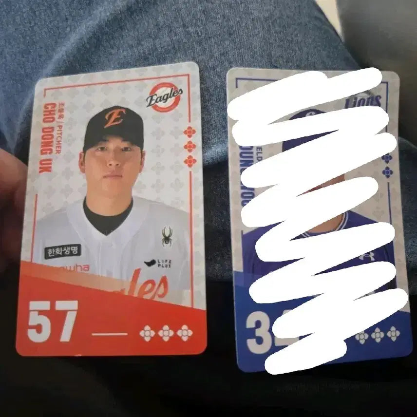 [BUNJANG] KBO Collaboration Jo Dong-wook Photocard (Redeem Unused) / (리딤 미사용)팔도비빔면 X KBO 콜라보 조동욱 포카