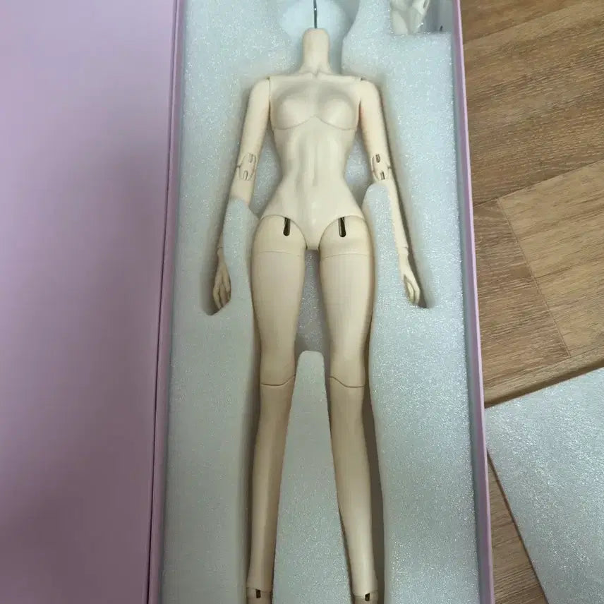 [BUNJANG] BJD MSD Body Wangshu - Mia Pink PVC / 구관 msd 바디 팔아요