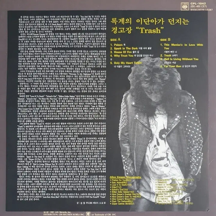 [BUNJANG] Alice Cooper 2x LP Bundle / ALICE COOPER LP2장