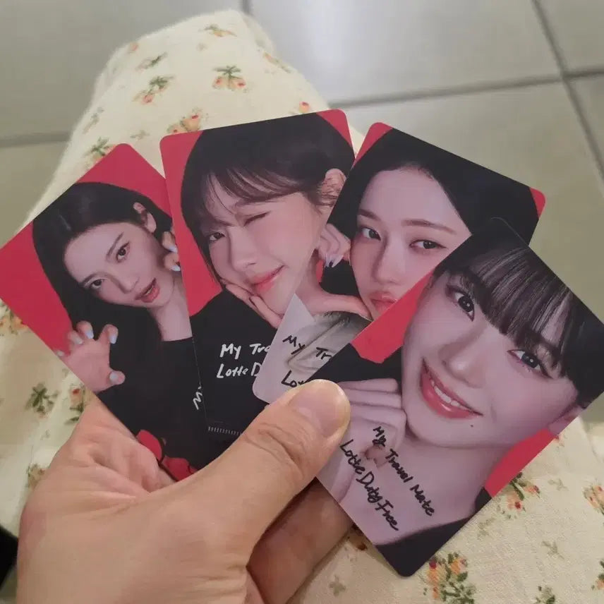 [BUNJANG] aespa LDF Duty Free Photocard Set (4 Types) / 에스퍼 포토카드 4종 롯데면세점 LDF