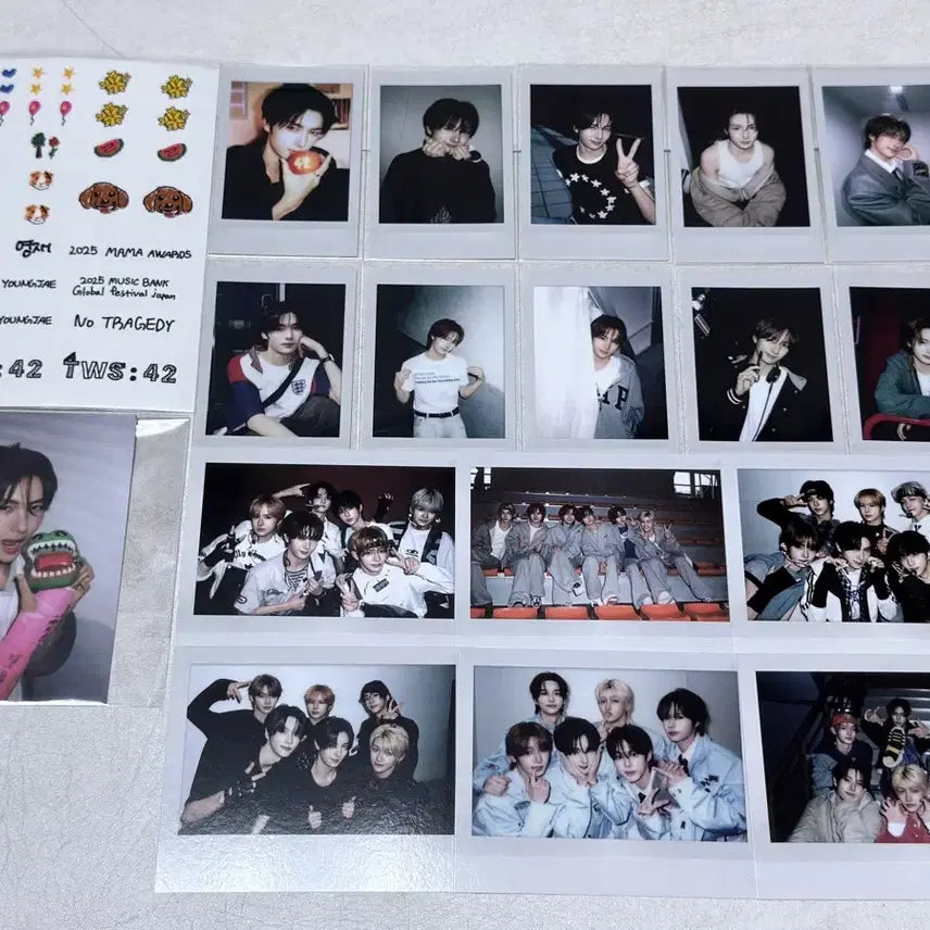 [BUNJANG] TWS Youngjae 2026 Selection Pack Vol. 2 Photocard Set (Weverse POB Included) / [위버스 특전 포함] 투어스 영재 2026 셀렉션팩 vol.2 포카10장+스티커