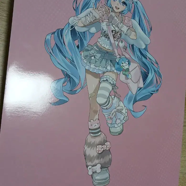 [BUNJANG] Vocaloid Miku Withmu Popup Goods Bundle (Poster, Stickers, Card Set) / 보컬로이드 미쿠 위드뮤 팝업 굿즈 일괄 (포스터, 스티커, 카드텍)