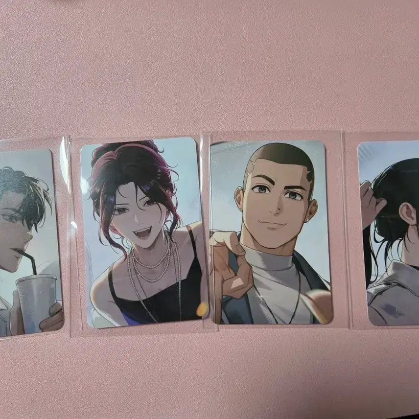 [BUNJANG] Isekai Misunderstanding Hunter Popup Store Photocard Set (Jeong Hasung, Seon Woo Yeon, Seo Esther, Ahn Yoon Seung) / 이세계 착각 헌터 이착헌 팝업스토어 포토카드