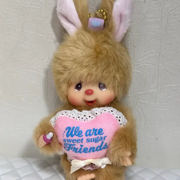 [BUNJANG] Authentic Monchhichi Sweet Sugar Chimutan Keychain / [정품] 몬치치 스위트슈가 치무탄 키링