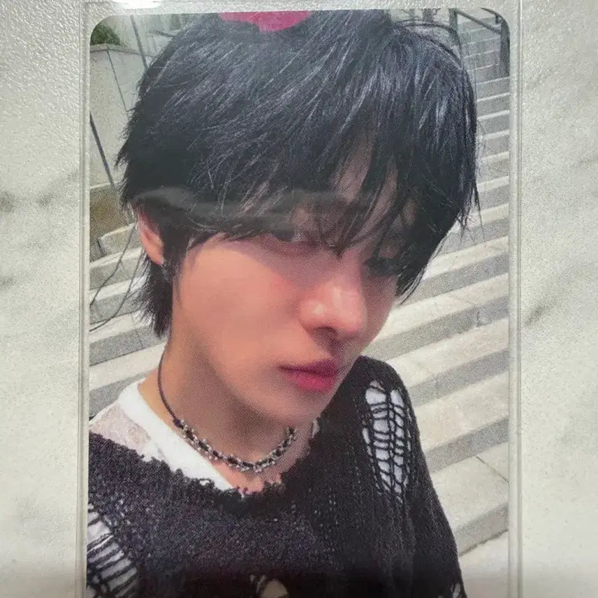 [BUNJANG] ALDIWON Mini Record Ribbon Pin POB Leo / 알디원 미니레코드 리본핀특전 리오