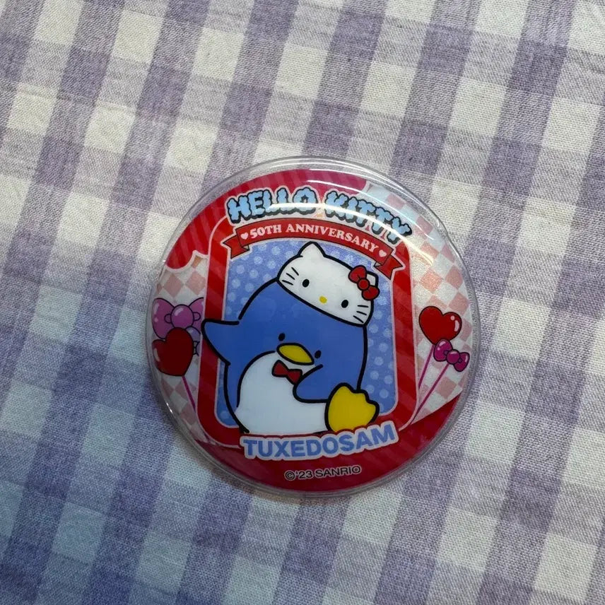 [BUNJANG] 50th Anniversary Tuxedo Sam Pin Badge / 50주년 턱시도샘 핀뱃지