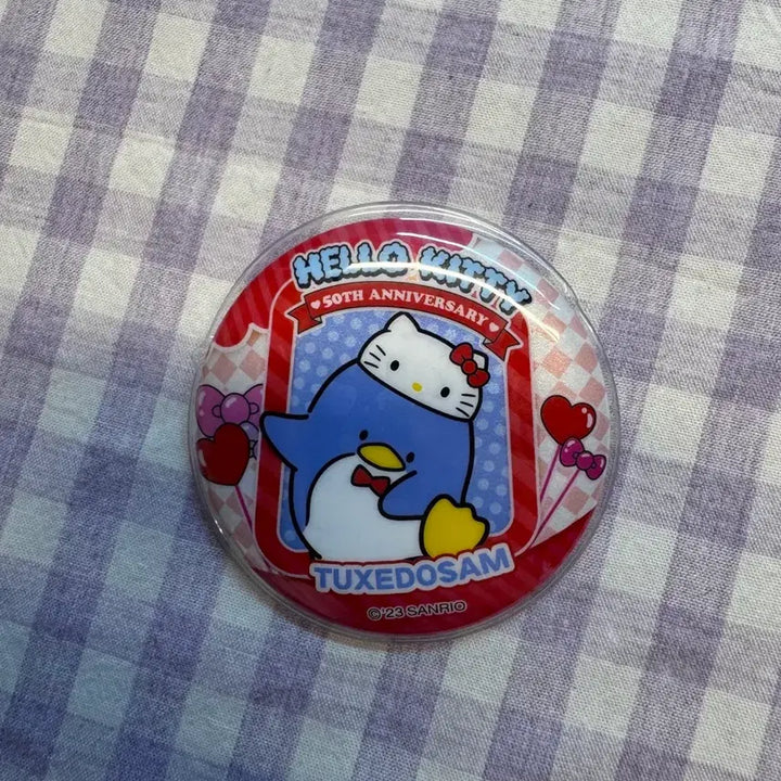 [BUNJANG] 50th Anniversary Tuxedo Sam Pin Badge / 50주년 턱시도샘 핀뱃지