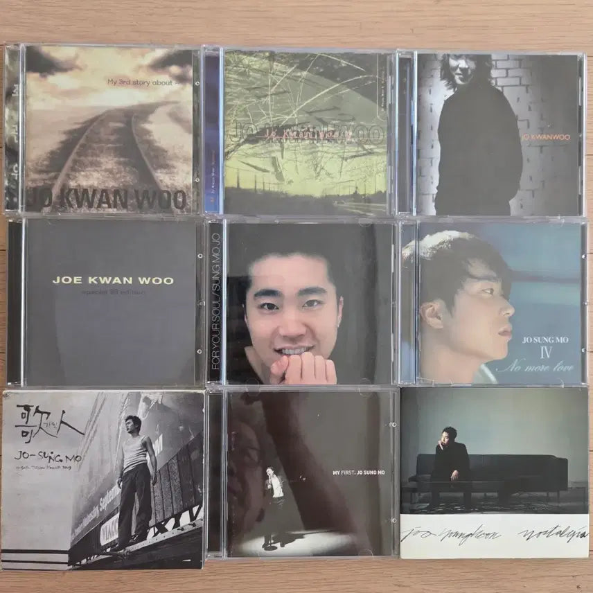 [BUNJANG] Jo Kwan Woo &amp; Jo Sung Mo CD Collection / 조관우 조성모 CD모음