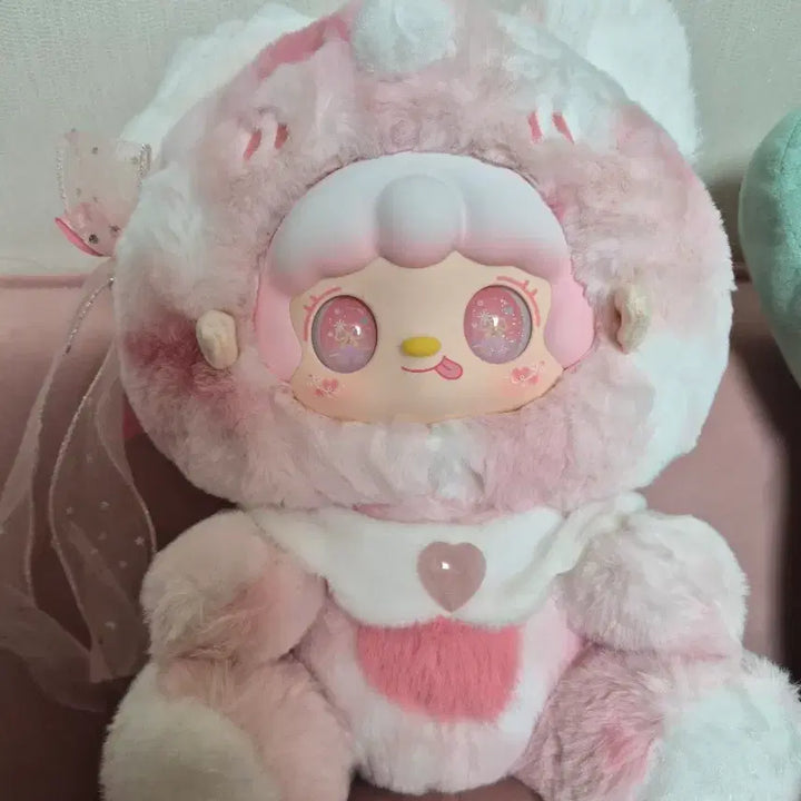 [BUNJANG] Yuki 400% Pink Fox Plush / 유키400%핑크여우