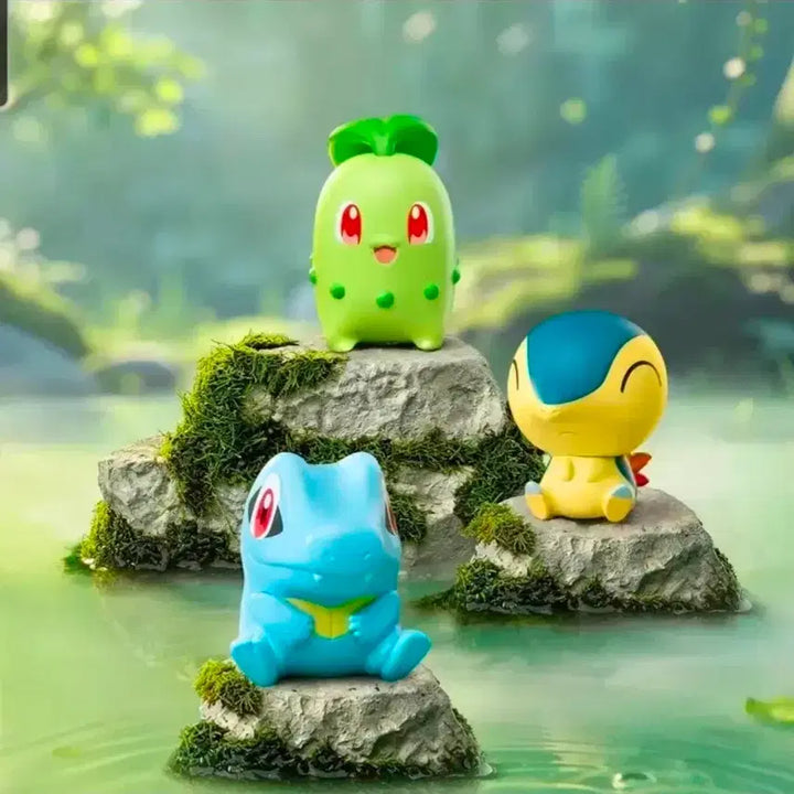 [BUNJANG] Funism Pokemon 30th Anniversary Generation 2 Starters Figure / 한정판 퍼니즘 포켓몬 30주년 스타팅 2세대 피규어