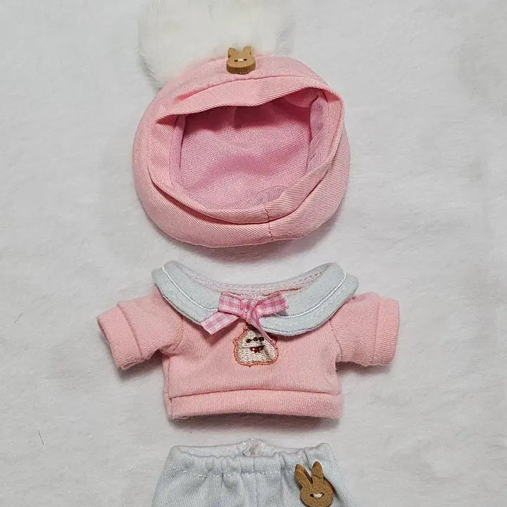 [BUNJANG] 10cm Sailor Outfit Set / 10cm 솜인형옷 핑크 세일러복