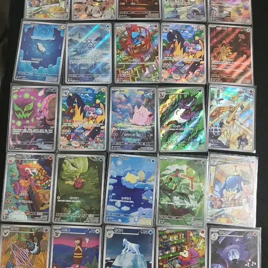 [BUNJANG] Pokemon AR Cards / 포켓몬 카드 주류ar 판매