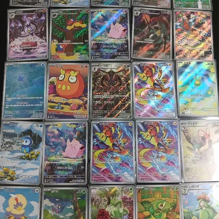 [BUNJANG] Pokemon AR Cards / 포켓몬 카드 주류ar 판매
