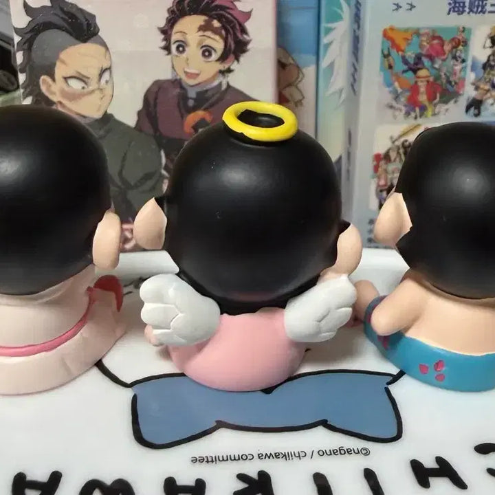 [BUNJANG] Crayon Shin-chan 3-Figure Set / 짱구피규어 3종 세트