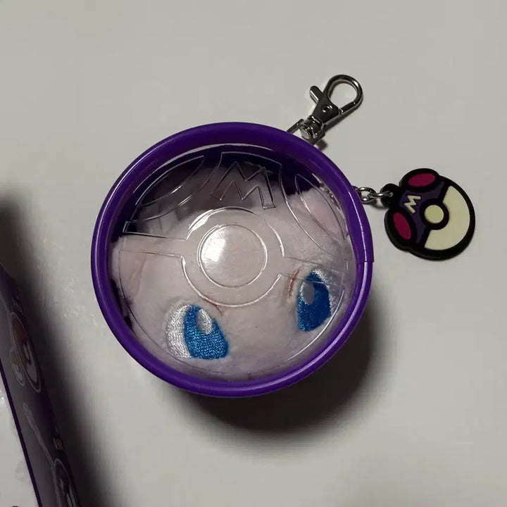 [BUNJANG] Pokemon Monster Collection Pouch Master Ball + Mew Bracelet Plush / 포켓몬스터 포켓몬 몬콜레 파우치 마스터볼 + 뮤 팔찌 인형