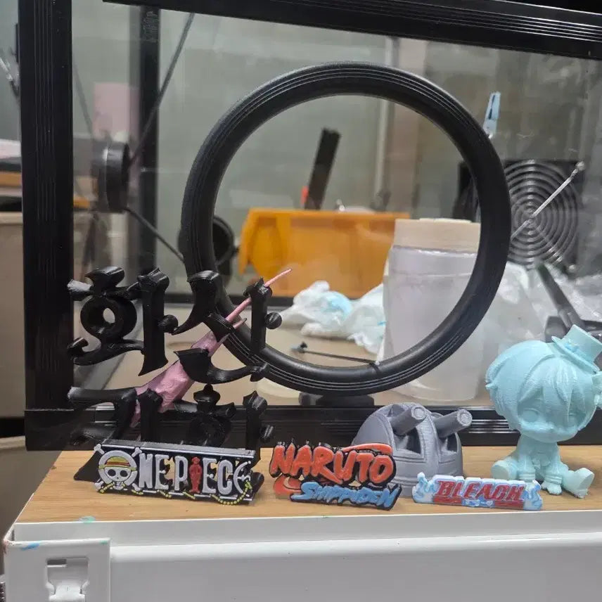 [BUNJANG] Anime Logo Figure Set (5 Types) / 로고 피규어 5종
