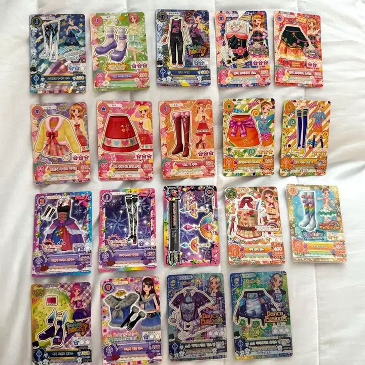 [BUNJANG] iMSTAR Aikatsu Pre-set 38 Cards Bundle Set / 하자카드 아이엠스타 아이카츠 프레 38장 일괄