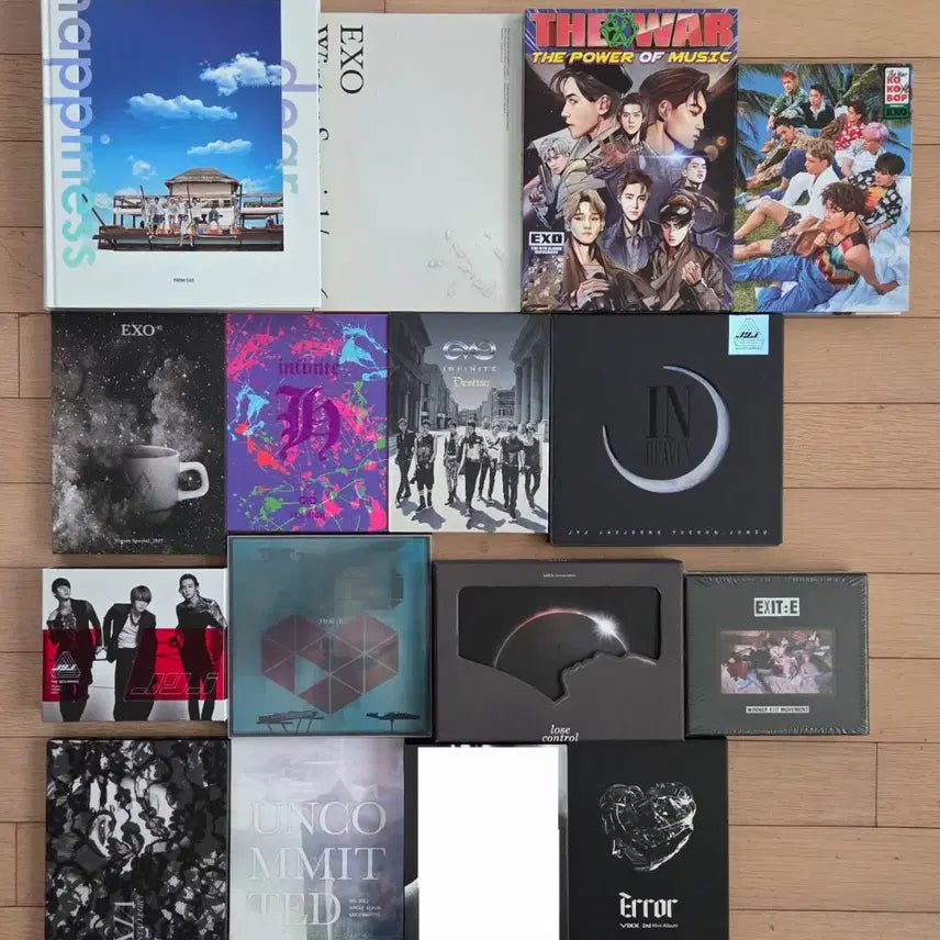 [BUNJANG] EXO, INFINITE H, JYJ, Lay, Jun. K, WINNER, XIA Junsu, VIXX K-Pop Album Collection / K-POP 아이돌  EXO, INFINITE, JYJ,LAY, VIXX,