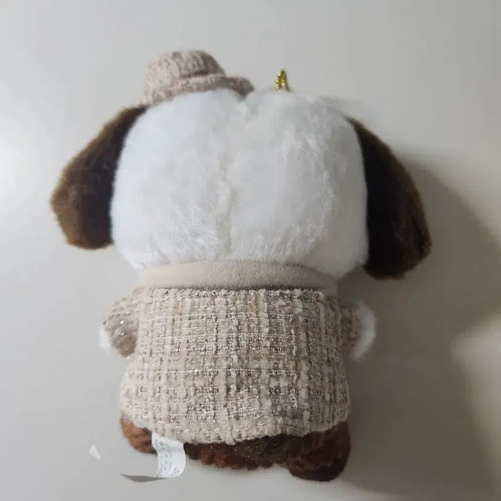 [BUNJANG] Sanrio Pochacco Tweed Mascot Charm / 산리오 포챠코 트위드 마스코트 양도