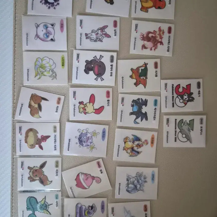 [BUNJANG] Pokemon Stickers Bundle / 포켓몬 띠부씰  팔아요