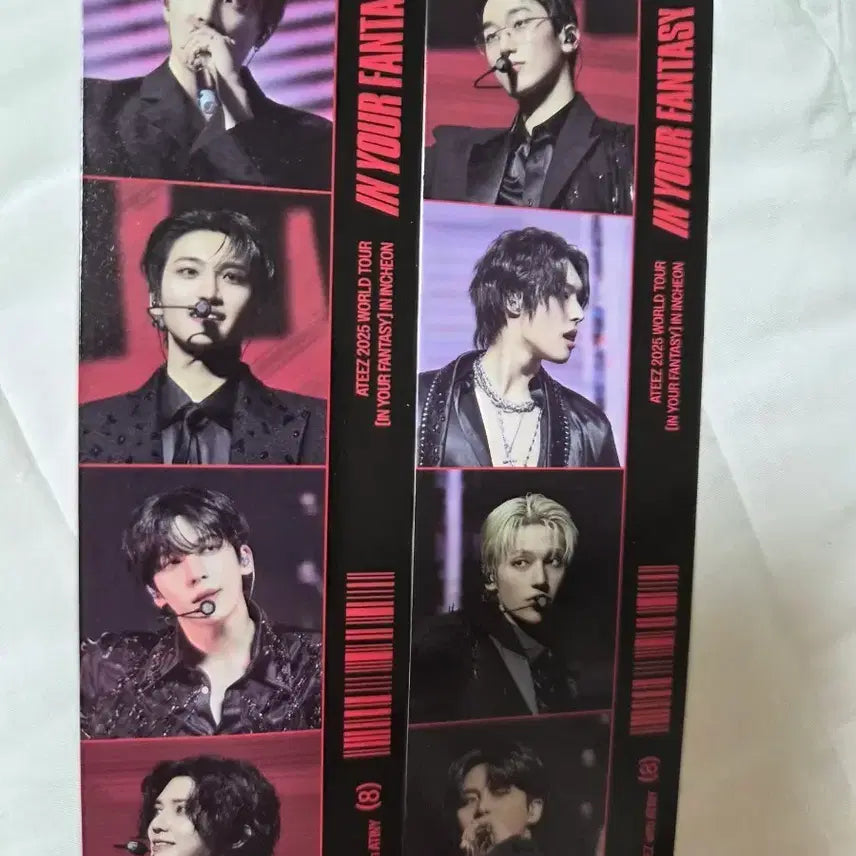[BUNJANG] ATEEZ In-You-Pan DVD 4 Cut Photo Set / 에이티즈 인유판 dvd 4 cut 포토 세트