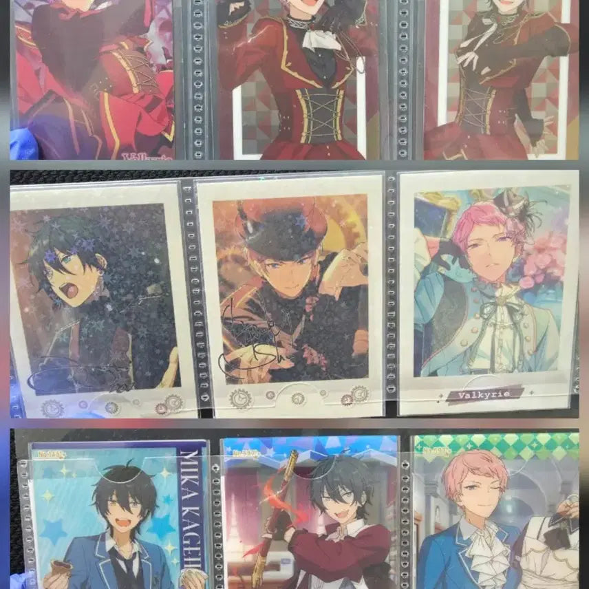 [BUNJANG] Ensemble Stars Valkyrie Card and Paper Goods Bundle Set (Shu, Mika) - 40 items / (일괄) 앙스타 발키리 파샤 및 지류 굿즈 40개 (슈, 미카)