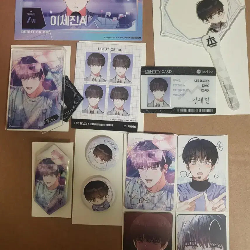 [BUNJANG] Debut or Die Bae Se-jin Bundle Set / 데못죽 중국 굿즈 배세진 일괄 양도