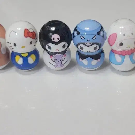 [BUNJANG] Sanrio &amp; Kakao Friends Roly-Poly Figures Bundle Set / 산리오 오뚝이 카카오프렌즈 오뚝이 일괄