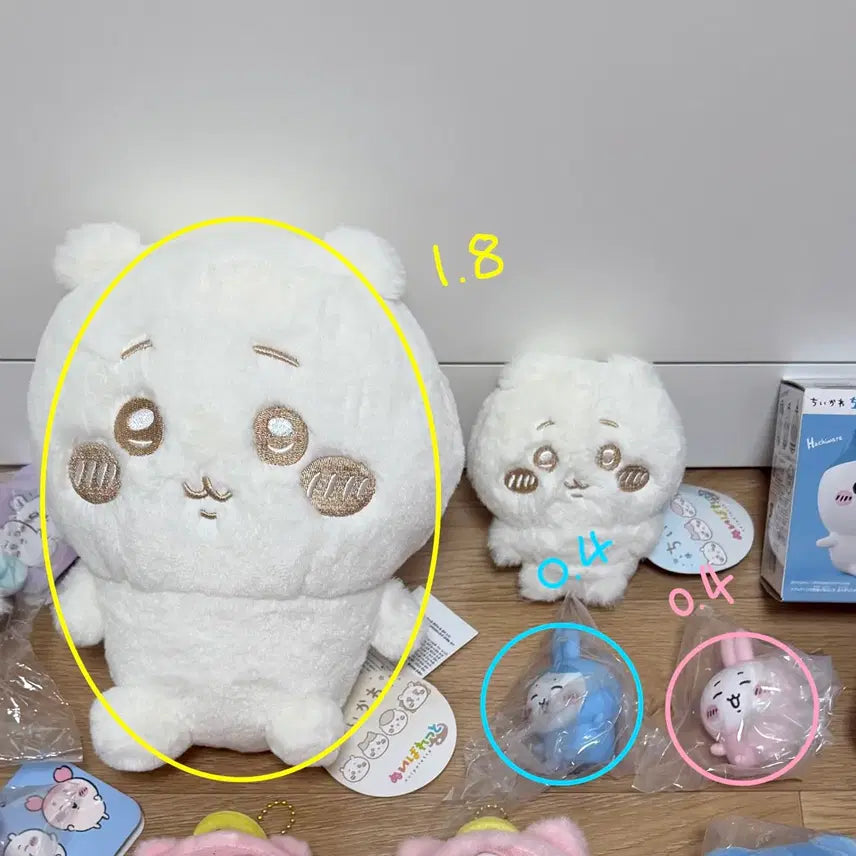 [BUNJANG] Chiikawa Milk Nuigurumi Rabbit Sofubi Plush / 치이카와 밀크 누이 토끼 소프비