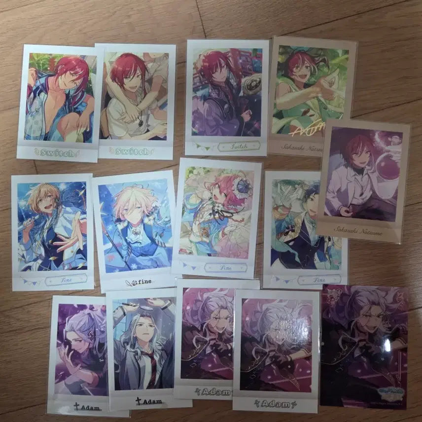 [BUNJANG] Ensemble Stars Natsume Nagisa PASH Card Bundle Set / 앙상블스타즈 나츠메 피네카드 나기사 파샤 14장 일괄