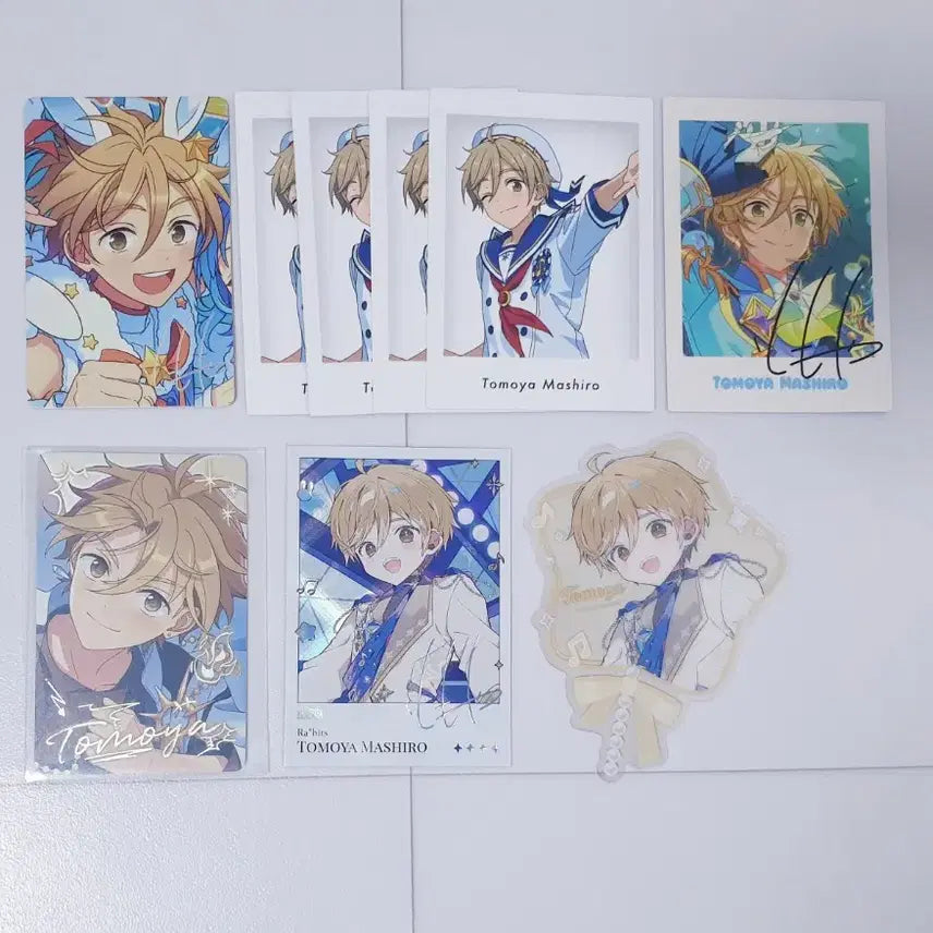 [BUNJANG] Ensemble Stars! Tomoya Shiver Card Bundle Pop-up Exclusive / 앙스타 토모야 캔뱃지 굿즈 파샷츠 일괄 폴라 팝업 특전