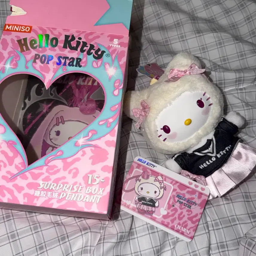 [BUNJANG] Miniso Hello Kitty Popstar KibooBoo / 미니소 헬로키티 팝스타 키부부