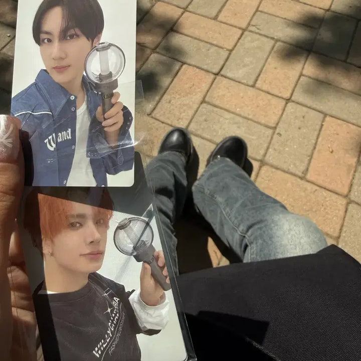 [BUNJANG] ENHYPEN Lightstick (Ver. 1 &amp; 2) Bundle Set / 엔하이픈 응원봉 엔진봉1,2 일괄판매