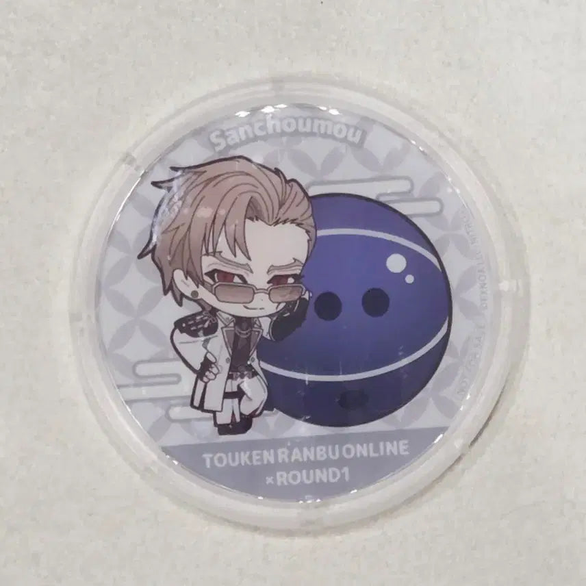 [BUNJANG] Touken Ranbu Sanchomo Round 1 Acrylic Coaster / 도검난무 산쵸모 라운드원 아크릴 코스터