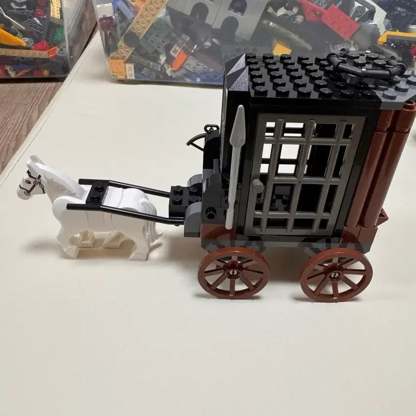 [BUNJANG] LEGO Castle Carriage Set (Excludes Horse) / 레고캐슬 마차 피규어포함(말제외)