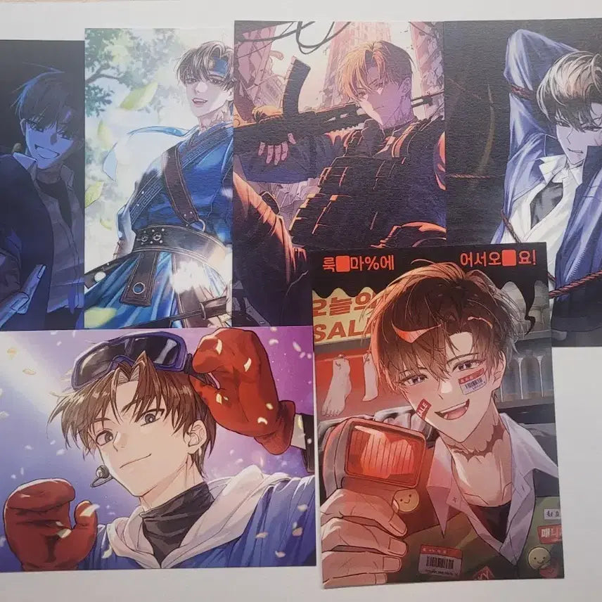 [BUNJANG] Muhan frequency Choi Juyeon Postcard Bundle Set / 무한주파수 최요원 엽서 일괄