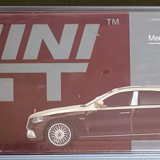 [BUNJANG] MINI GT Maybach S680 Gold/Dark Red (Sealed) / MINI GT 마이바흐 S680 골드/다크레드(미개봉)