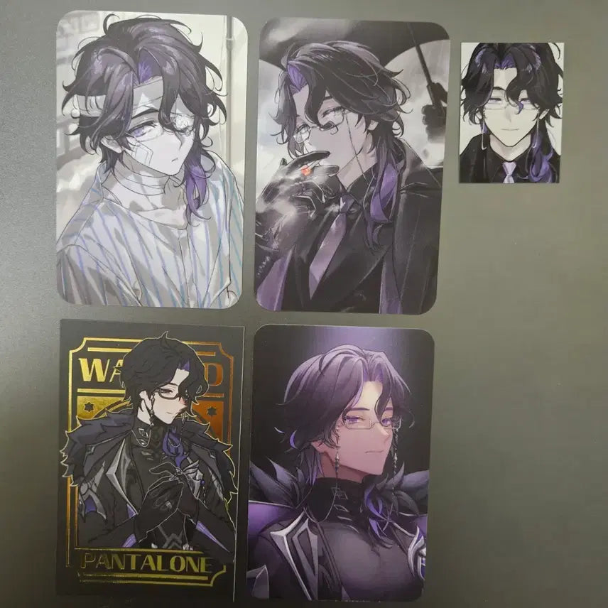 [BUNJANG] Genshin Impact Pantalone Fatui Photocard Bundle Set / (일괄) 원신 판탈로네 포토카드 포카 우인단 굿즈 판매