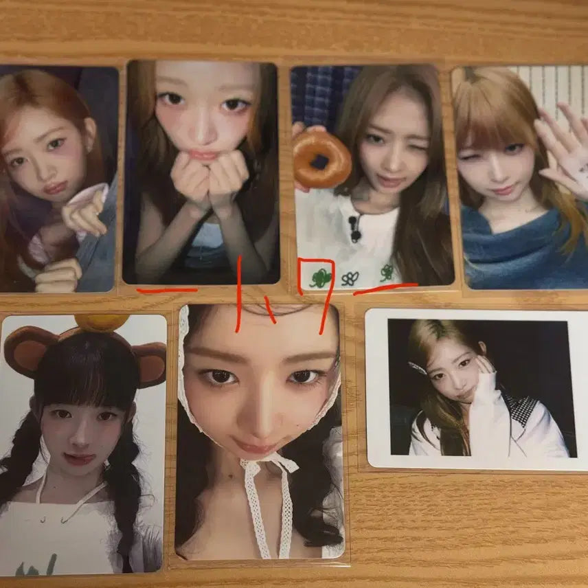 [BUNJANG] IVE Rei Photocard Set (6 pcs) / 포토카드 6장 세트 아이브 레이