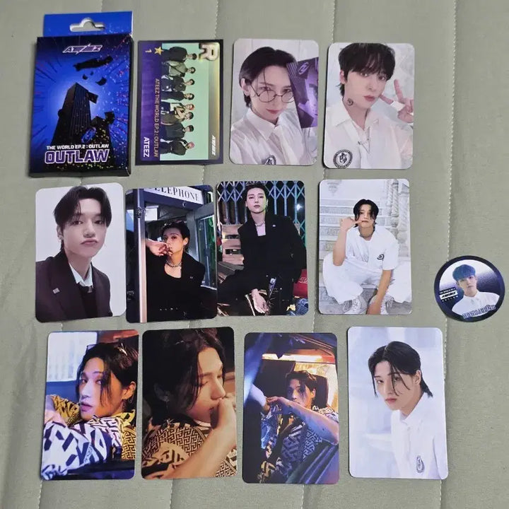[BUNJANG] ATEEZ Bounce Mini Record Album Wooyoung Version / 에이티즈 바운시 미니레코드 앨범 우영 버전 판매해요