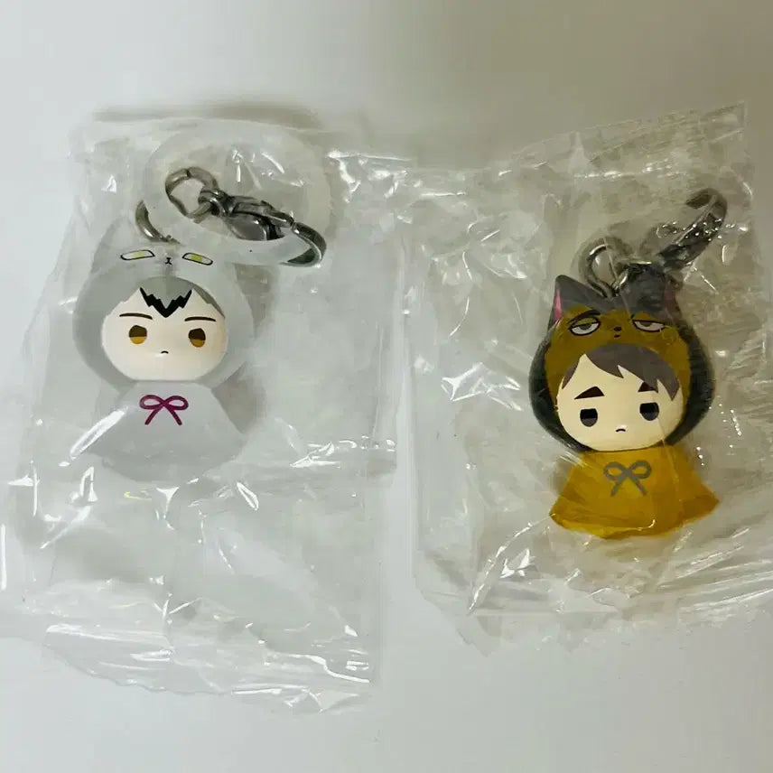 [BUNJANG] Haikyu!! Animal Mezurushi Keyring Bundle Set / 일괄) 하이큐 가챠 애니멀 메지루시 키링 오사무 키타 이나리자키 동물