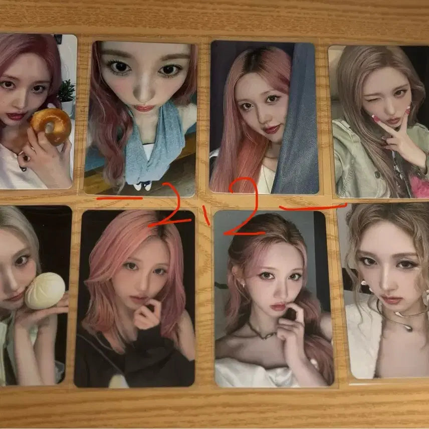 [BUNJANG] IVE Gaeul 8 Photocards Set / 아이브 포토카드 8종 세트 가을