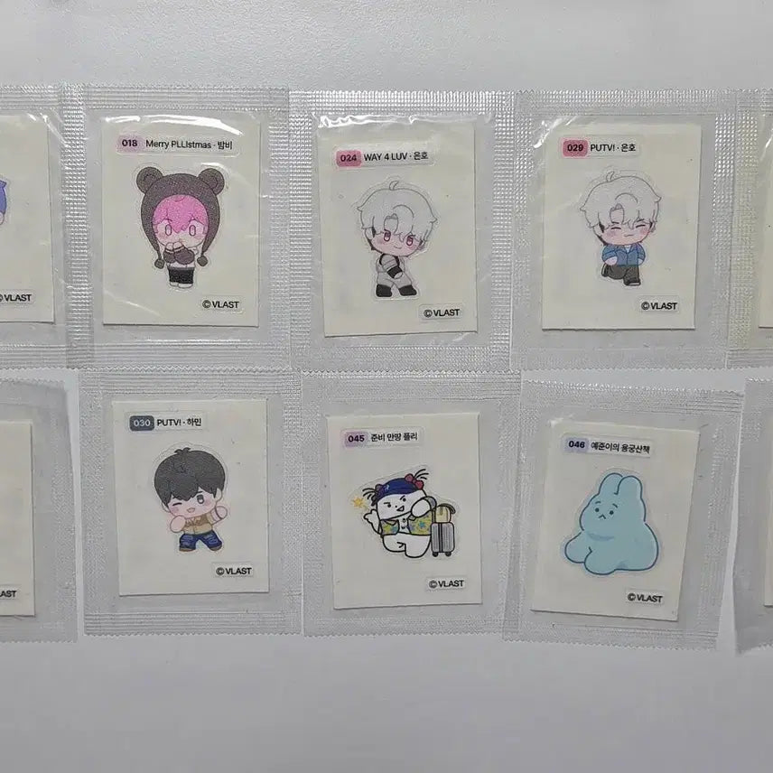 [BUNJANG] PLAVE GS25 Ttibu Seal Bundle Set / 플레이브 plave GS25 띠부씰 일괄 양도