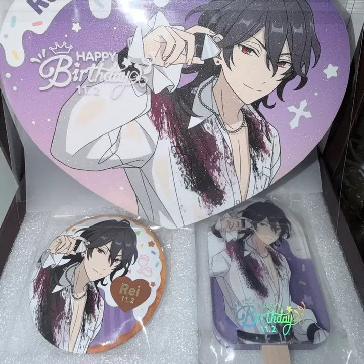 [BUNJANG] Ensemble Stars Rei Birthday Goods Set / 앙상블 스타즈 레이 생일 굿즈 세트