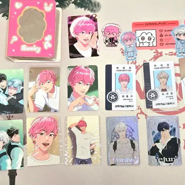 [BUNJANG] Playve Bundle Set Binder, Photocards, Corotto, Stickers (20 Photocards) / 일괄) 플레이브 바인더+포카+코롯토+스티커 밤비 봉구 은호 하민 노아 예준  (포카 20장 일괄)